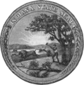 Seal of Indiana (1879–1899)