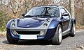 Blue Smart Roadster Coupé