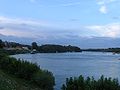 Abendstimmung an der Donaupromenade