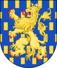 Walramian Nassau Arms with crowned lion