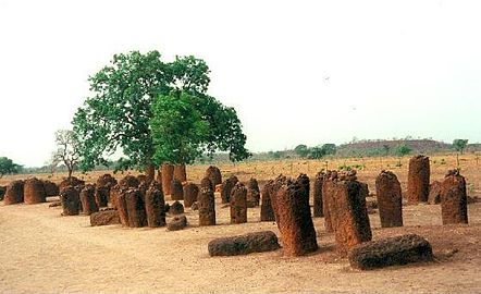 Cylchoedd cerrig Wassu yn y Gambia