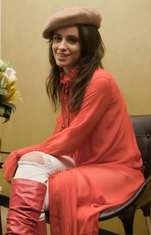 Color photograph of Camila Cabello in December 2017