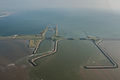 Kornwerderzand aan de Afsluitdijk.