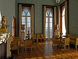 Alupka: A room of the Vorontsov Castle