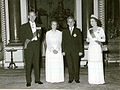與英國女王伊利沙伯二世合照（1978年）