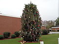 Christmas tree 2015, Echols County Courthouse