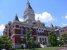 Montgomery County Courthouse i Clarksville.