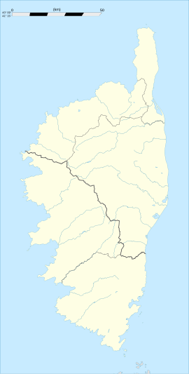 Occhiatana is located in Corsica