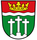 Wappen des Landkreises Rhön-Grabfeld