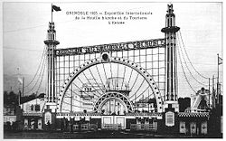 Intrâ de l'espoxiçión internaçionâle de Grenoble do 1925.