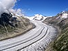 Vue d’un glacier