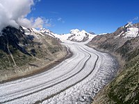 Rewliv nans, an Grosser Aletschgletscher, Swistir