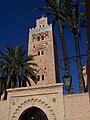 Minarett der Koutoubia-Moschee, die 1158 eingeweiht wurde.