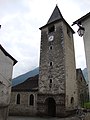 Tour de l'église de Lées.