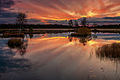 33 Sunrise at Lake Laanemaa at Orkjärve Nature Reserve, Estonia created by Heino Ruiso, uploaded and nominated by Kruusamägi