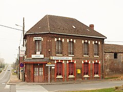 L'ancien restaurant routier, fermé en 2005.