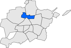 Location of El Poal