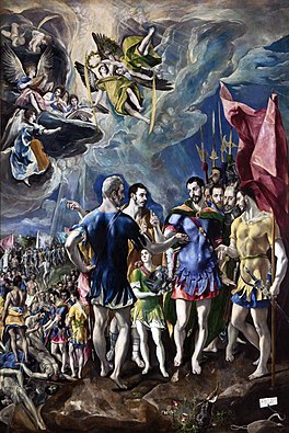It Martlerskip fan it Tebaanske Legioen (El Greco)