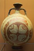 Minoan pottery globular flask, 1400-1350 BC, Cyprus, BM Cat Vases C563, 142787.jpg