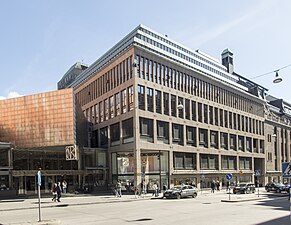 Tillbyggnad av NK längs Regeringsgatan i Stockholm
