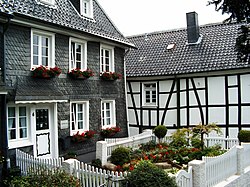 Tipična kuća u Solingenu