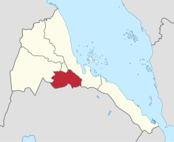 Lokasi di Eritrea