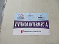 Etiqueta del Censo 2017 con publicidad de la Universidad César Vallejo.