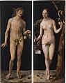 Adam and Eve 1507, Madrid, Museo del Prado