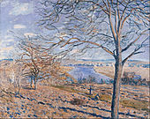 Alfred Sisley: Rive del Loing, effetti d'autunno (1881)