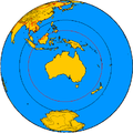 Sometimes Maritime South East Asia and Oceania are combined together