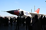 Avro Arrow replica at CASM Arrow rollout in 2006