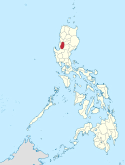 Vị trí Benguet tại Philippines