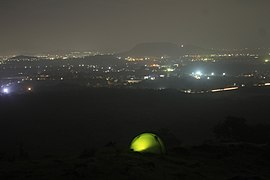 Camping in tent alone under the sky in night with dog (2) 23.jpg