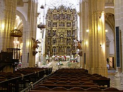 Retablo mayor de Santa María Coronada (Medina Sidonia), de Roque Balduque.[152]​