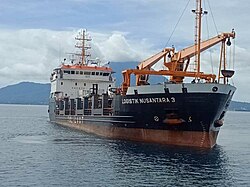 Kapal di Perairan Kabupaten Halmahera Barat