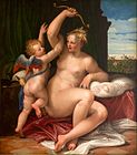 Паоло Веронезе, Венера озброює Купідона, бл. 1560