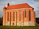 Medieval Saint Stanislaus Kostka church in Chwarszczany