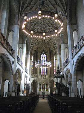 Interieur van de Slotkerk