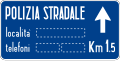 Esempio di preavviso per Polizia Stradale