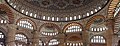 Panorama of interior of Selimiye Camii