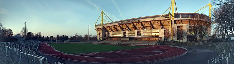 Panorama des Stadions