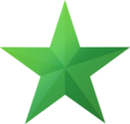 Green star icon