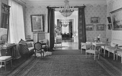 Interiörbild från överste Aschans hem 1916