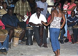 Maroon celebration in Ashton, May 2007