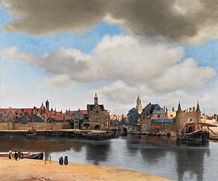 Johannes Vermeer, Vue de Delft (v. 1661).