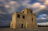 A felújított Aħrax torony