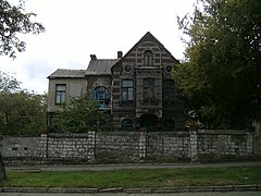 Maison des Lions construites par Victor Nilsen, vers 1900.