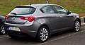 První facelift Alfa Romeo Giulietta (Europe): pohled zezadu