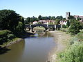 Medieval Bridge Across the River Medway at Aylesford in Kent