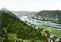 Elbe in Bad Schandau around 1900
